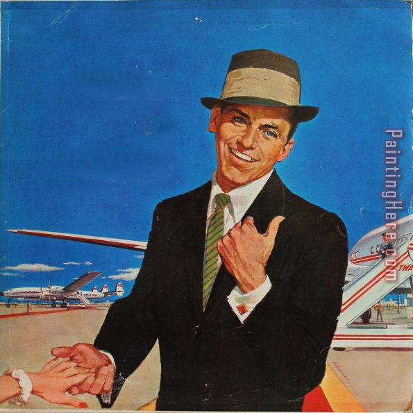 Frank Sinatra with Billy May And His Orchestra - Come Fly with Me painting - Unknown Artist Frank Sinatra with Billy May And His Orchestra - Come Fly with Me art painting